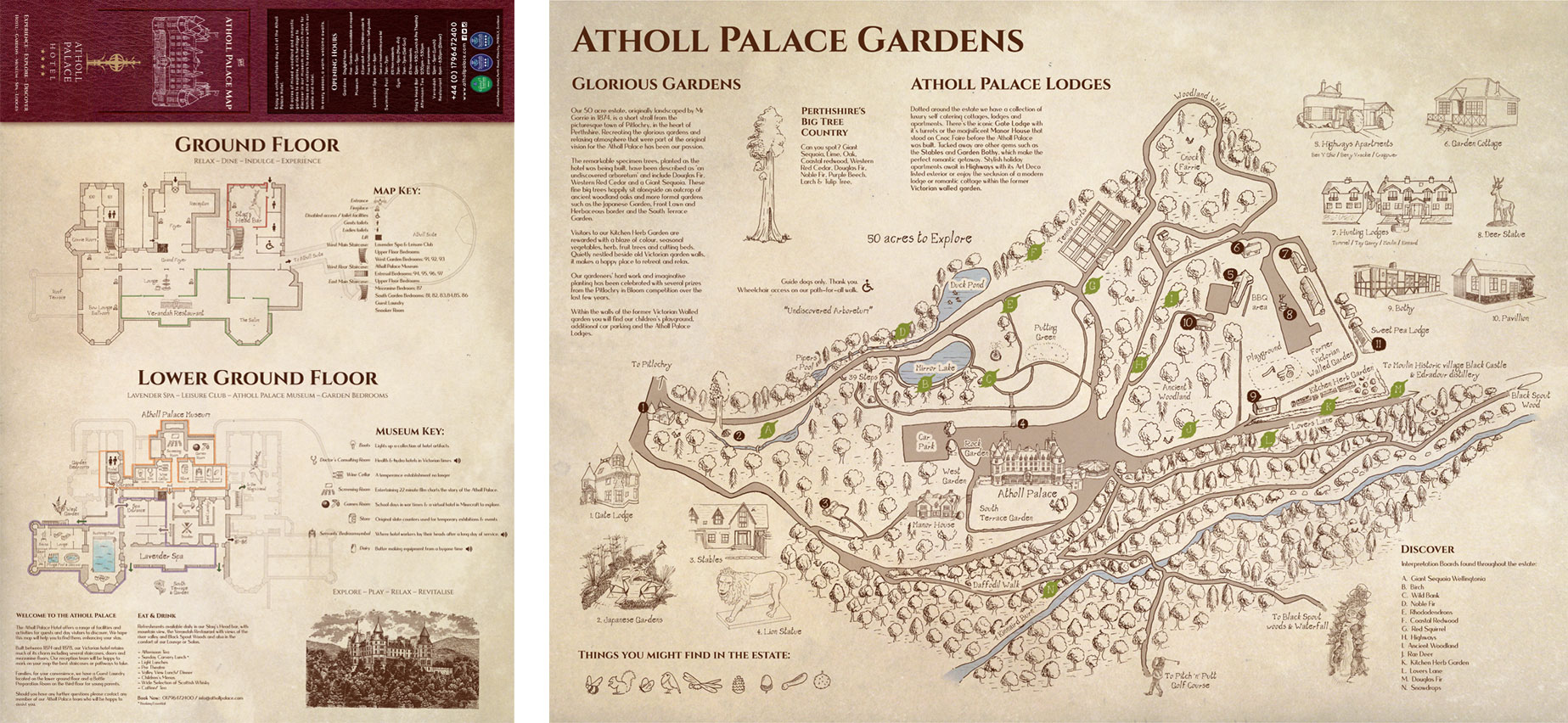 Atholl Palace Map.